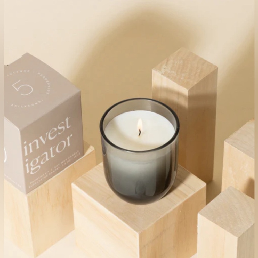 Enneagram 5 scented candle